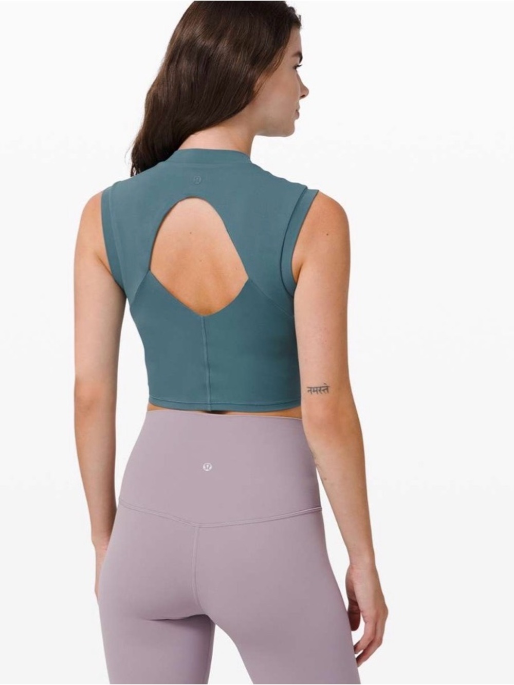 Lululemon Sweat Intention Tank – Desert Teal – Size 8